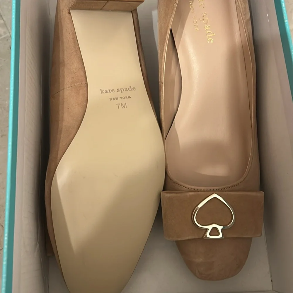 Women’s Kate Spade Diora Biscotti Pumps shoes size 7 - Picture 6 of 8